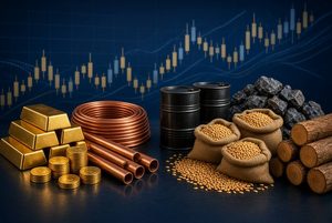 Cotización de materias primas en tiempo real